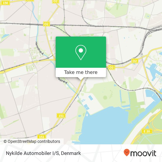 Nykilde Automobiler I/S map