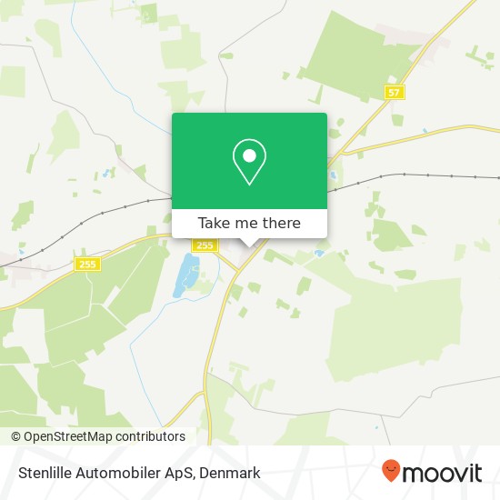 Stenlille Automobiler ApS map