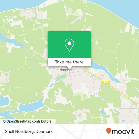 Shell Nordborg map