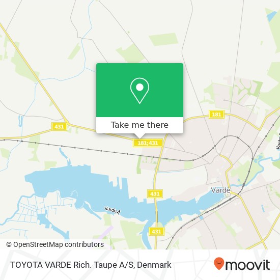 TOYOTA VARDE Rich. Taupe A/S map