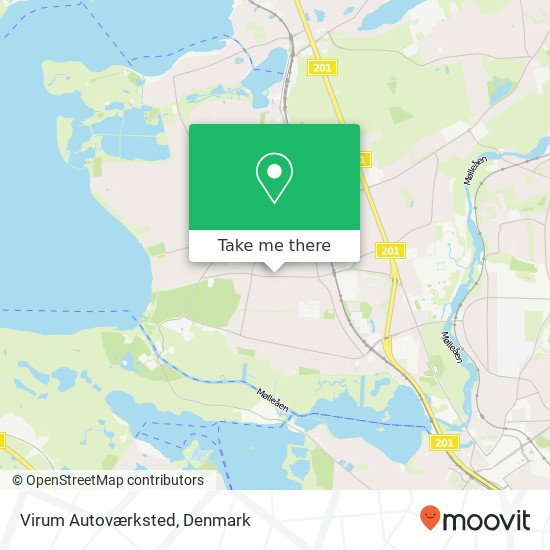 Virum Autoværksted map