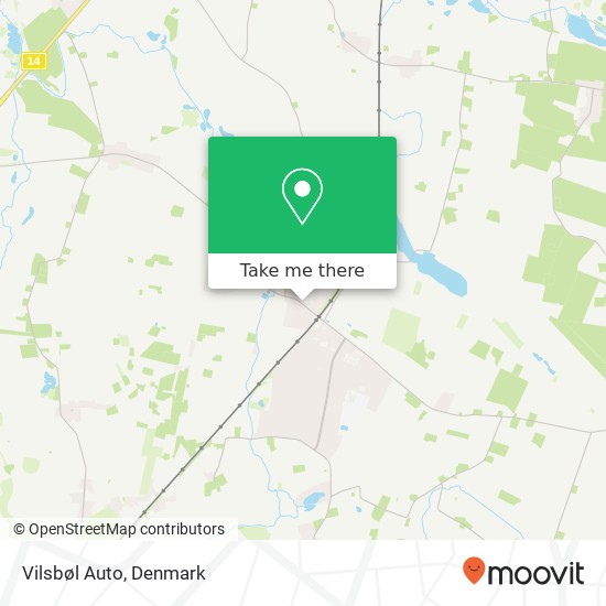 Vilsbøl Auto map