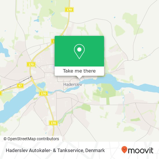 Haderslev Autokøler- & Tankservice map