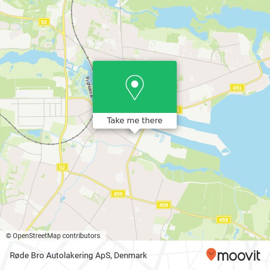 Røde Bro Autolakering ApS map