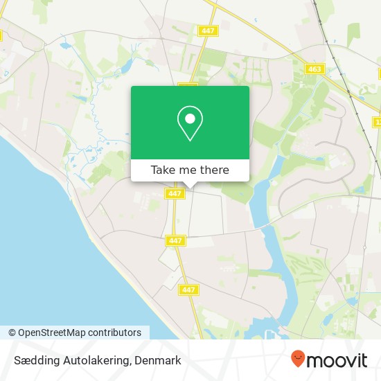 Sædding Autolakering map