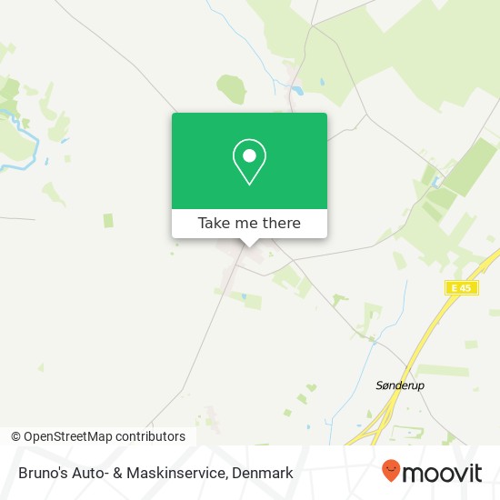 Bruno's Auto- & Maskinservice map