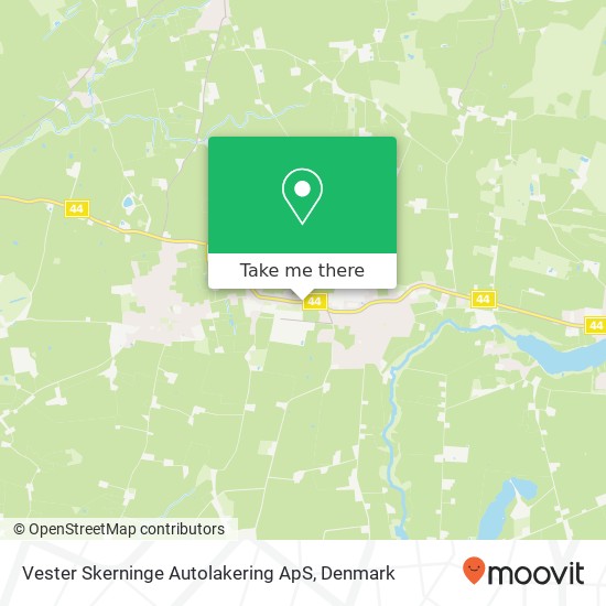 Vester Skerninge Autolakering ApS map