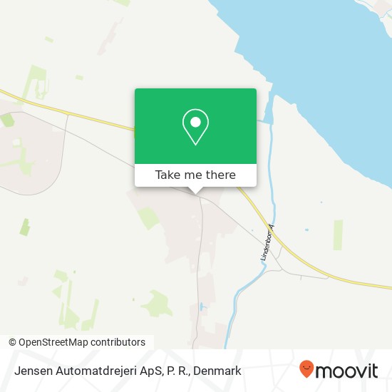 Jensen Automatdrejeri ApS, P. R. map