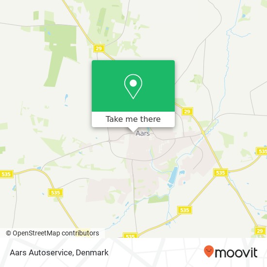 Aars Autoservice map