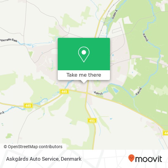 Askgårds Auto Service map