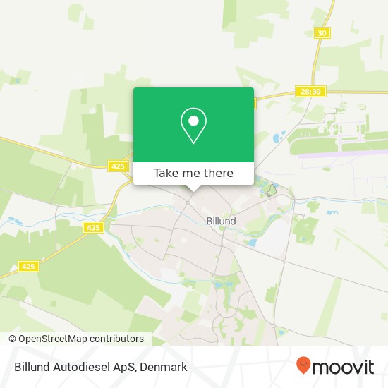 Billund Autodiesel ApS map