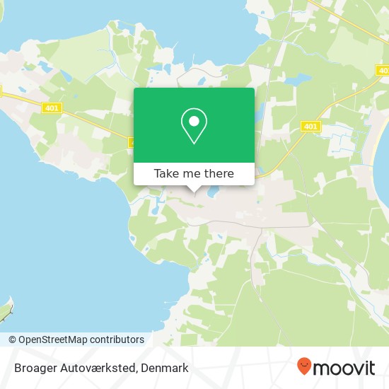 Broager Autoværksted map