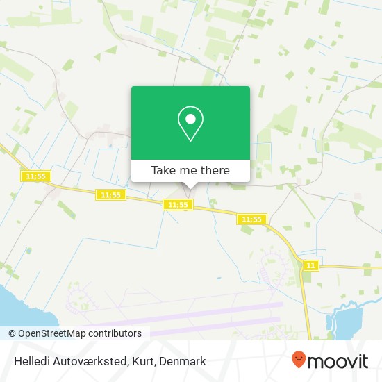 Helledi Autoværksted, Kurt map