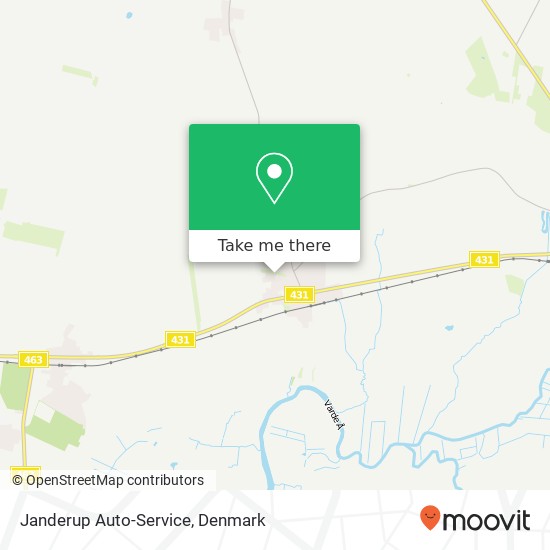 Janderup Auto-Service map