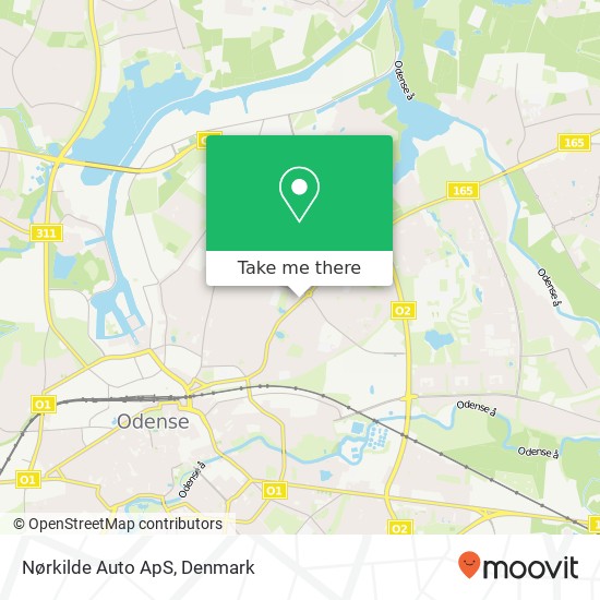 Nørkilde Auto ApS map