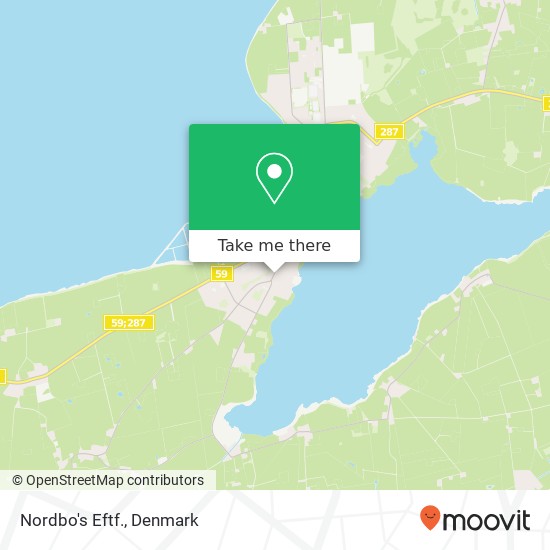 Nordbo's Eftf. map