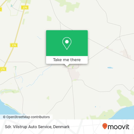 Sdr. Vilstrup Auto Service map