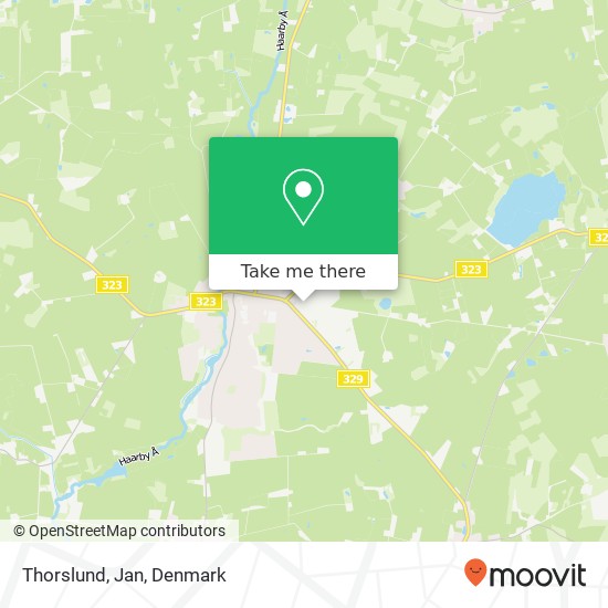 Thorslund, Jan map