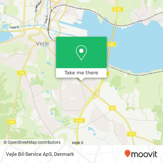 Vejle Bil-Service ApS map