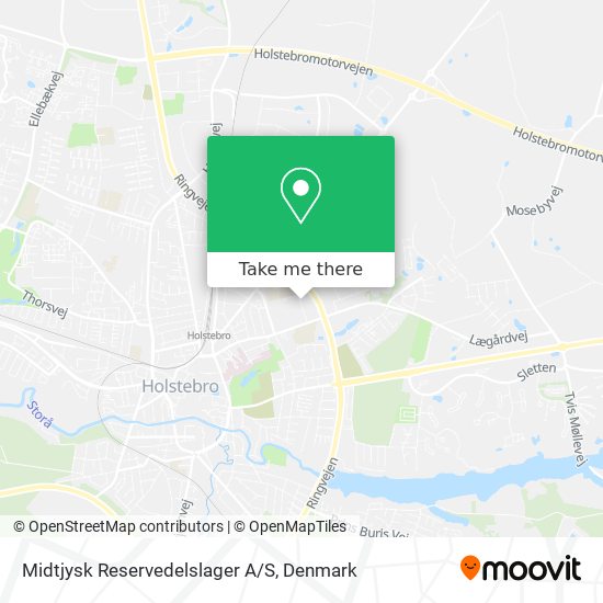 Midtjysk Reservedelslager A/S map