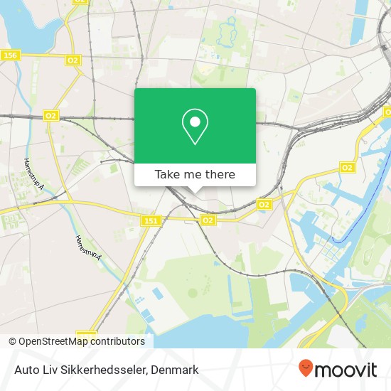 Auto Liv Sikkerhedsseler map