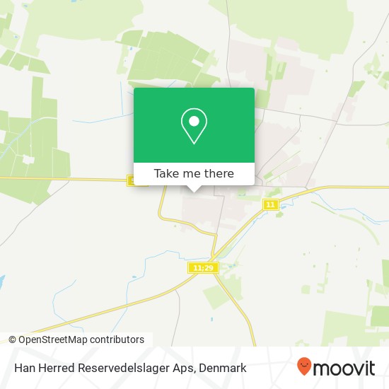 Han Herred Reservedelslager Aps map