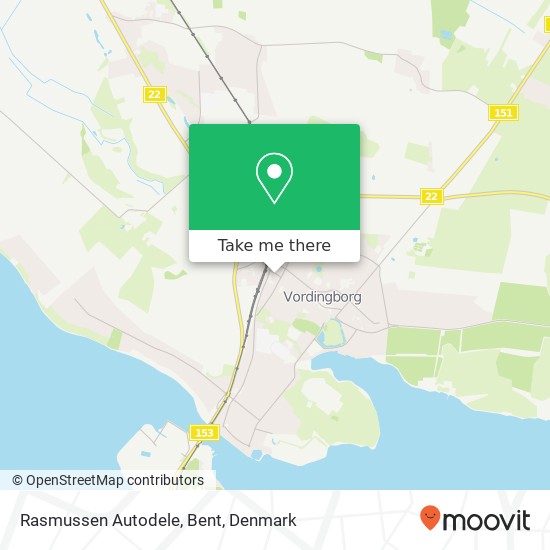 Rasmussen Autodele, Bent map