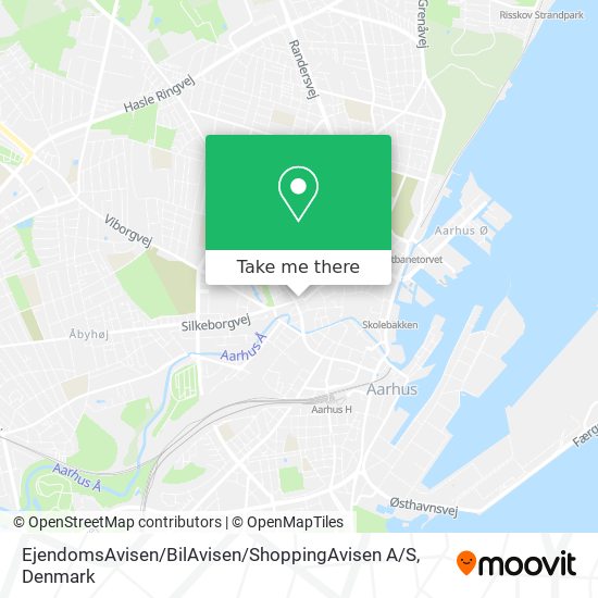 EjendomsAvisen / BilAvisen / ShoppingAvisen A / S map