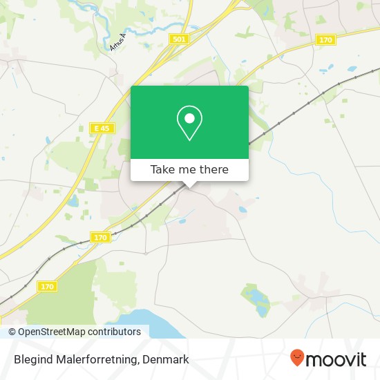 Blegind Malerforretning map