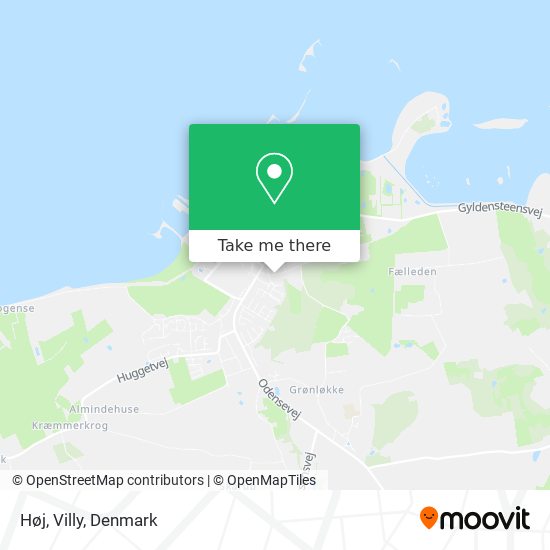 Høj, Villy map