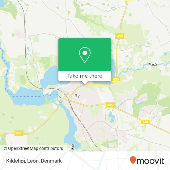 Kildehøj, Leon map