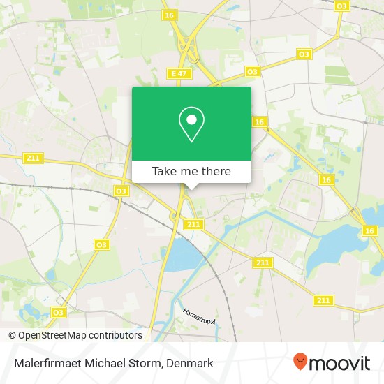 Malerfirmaet Michael Storm map