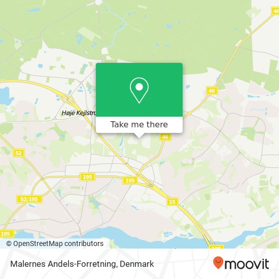 Malernes Andels-Forretning map