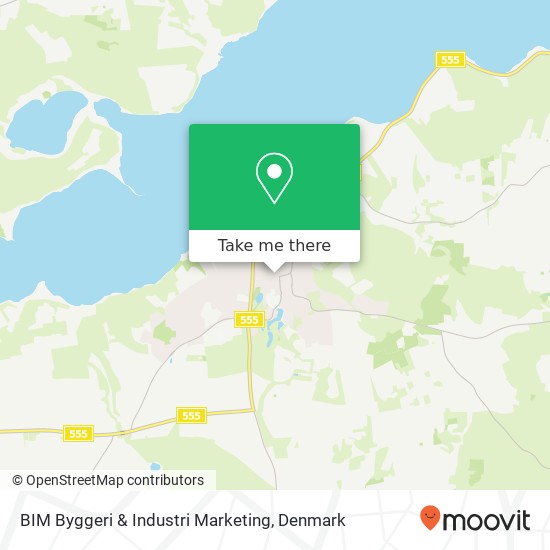 BIM Byggeri & Industri Marketing map