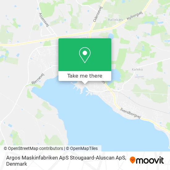 Argos Maskinfabriken ApS Stougaard-Aluscan ApS map