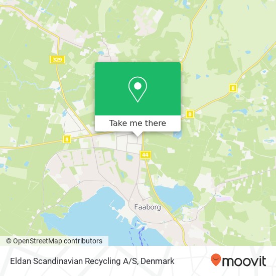 Eldan Scandinavian Recycling A / S map