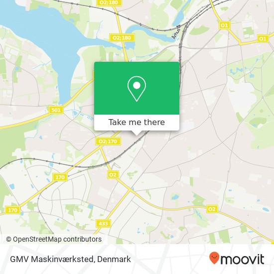 GMV Maskinværksted map