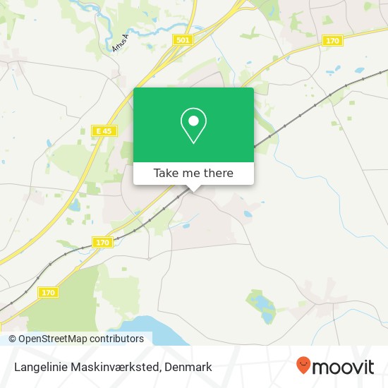 Langelinie Maskinværksted map