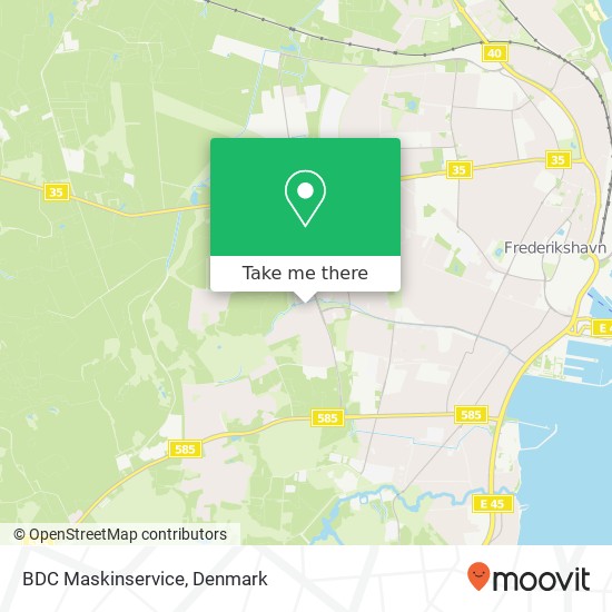 BDC Maskinservice map