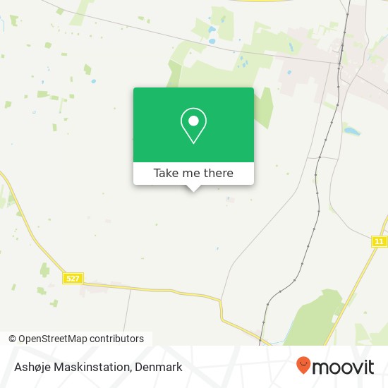 Ashøje Maskinstation map