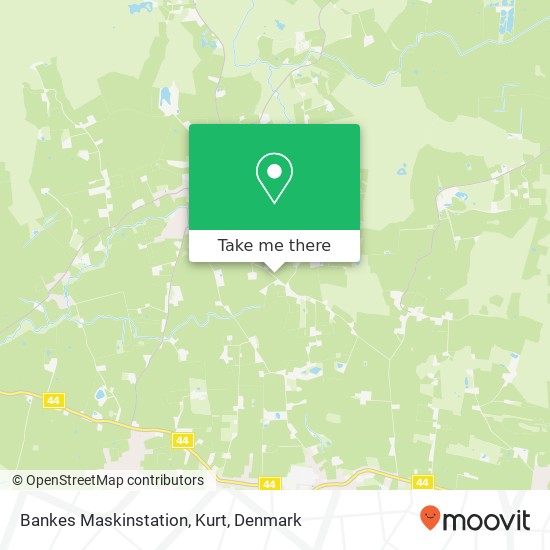 Bankes Maskinstation, Kurt map