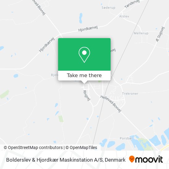 Bolderslev & Hjordkær Maskinstation A / S map