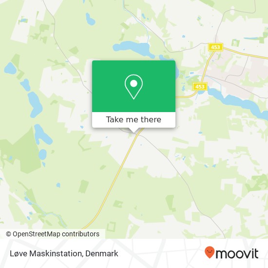 Løve Maskinstation map