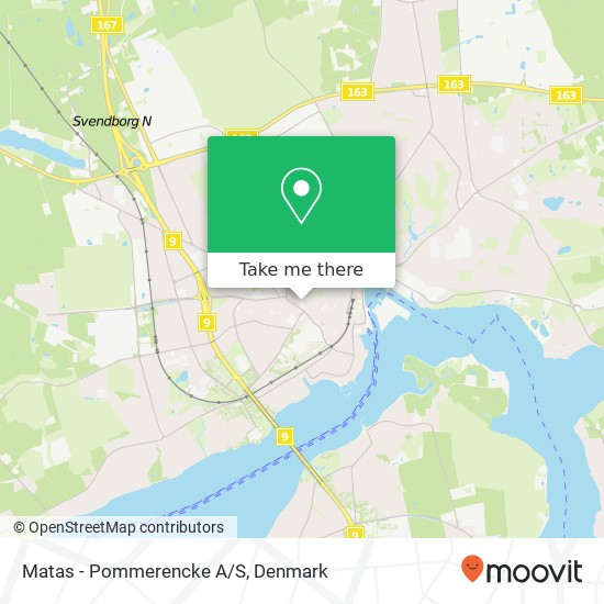 Matas - Pommerencke A/S map