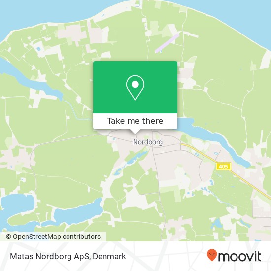 Matas Nordborg ApS map