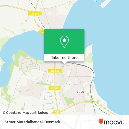 Struer Materialhandel map