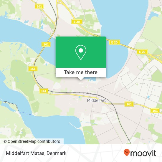 Middelfart Matas map