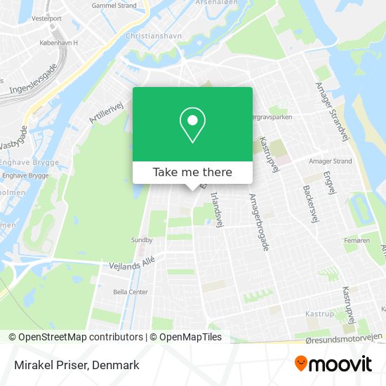 Mirakel Priser map