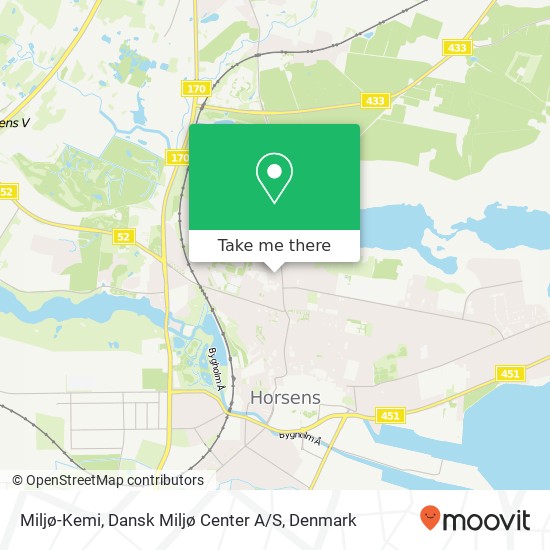 Miljø-Kemi, Dansk Miljø Center A / S map