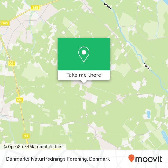 Danmarks Naturfrednings Forening map